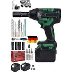 Dynamic Max Alman 950NM 996VX 20AH Akülü Torklu Somun Bijon Sökme Takma Sıkma Kömürsüz Matkap