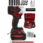 Dynamic Max Germany 128VF Profesyonel Somun Sıkma Sökme Şarjlı Darbeli Akülü Matkap