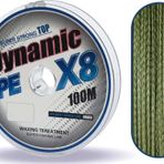 Dynamic PE Braided Line x8 Green İp Olta Misinası 100mt YEŞİL-0,45 MM