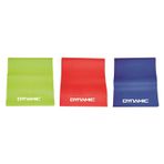 Dynamic Pilates Bandı, Unisex, Gri/Mavi/Yeşil, L
