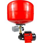 Dynamic Tech 24 Litre Küre Tanklı Ev Tipi Hidrofor Seti 2 Kat 2 Daire 0,50HP 30 Metre Dik Su Basıncı - 24 lt - Kırmızı