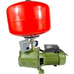 Dynamic Tech Jet-100 24 Litre Küre Tanklı Hidrofor Seti 4 Kat 4 Daire 1 Hp 50 Metre Dik Su Basıncı - 24 lt - Yeşil