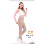 DynamicLeggings FİTİLLİ SOFT YÜKSEK BEL ŞARDONLU KIŞLIK TAYT