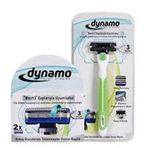Dynamo 3 Bıçaklı Mach 3 Uyumlu Sistem Tıraş Bıçağı Seti