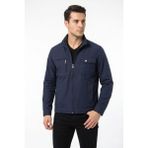 Dynamo 8094 BGL-ST05337 Lacivert Erkek Mevsimlik Kanvas Spor Mont