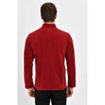 Dynamo Erkek Bordo Fermuarlı Cepli Polar Ceket 6544 - 2XL