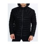 Dynamo Erkek Kapüşonlu Şişme Süet Slim-fit Mont