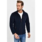Dynamo Erkek Lacivert Fermuarlı Cepli Polar Ceket 6544 - 2XL