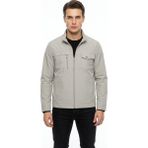Dynamo Erkek Mevsimlik Kanvas Spor Mont 8094 BGL-ST05337 - Taş
