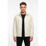 Dynamo Erkek Siyah Regular Fit Mevsimlik Süet Spor Mont BGL-ST05436 - Taş - 3XL