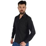 Dynamo Erkek Spor Gömlek Silim Fit 9821 BGL-ST02720 - Siyah