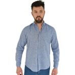 Dynamo Erkek Spor Gömlek Silim Fit 9843 BGL-ST02726 - İndigo