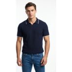 Dynamo Erkek Spor Polo Yaka Triko Tişört BGL-ST05374 - Lacivert