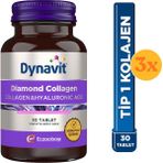 Dynavit Diamond Collagen&hyaluronic Acid Complex 30 Tablet - 3 Adet (90 Tablet)