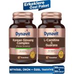 Dynavit Korean Ginseng & L-Carnitine Guarana - Erkeklere Özel Paket - Aromasız