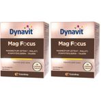 Dynavit Mag Focus 15 Çiğneme Tab - Magnezyum Malat & Sitrat, Fosfotidilserin, B6 & B12 Vitamini - Odaklanma (2 paketi)