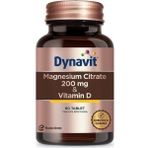 Dynavit Magnesium Citrate 200 mg Vitamin D İçeren 60 Tablet