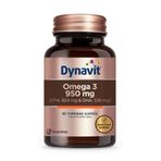 Dynavit Omega 3 950 mg 30 Yumuşak Kapsül Bitkisel Besin Desteği
