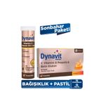 Dynavit Vitamin C Vitamin D3 Çinko 15 Efervesan & Beta Glukan 16 Pastil - Sonbahar Paketi