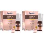 Dynavit Vitamin D3 1000 IU (25mcg) 20 mL Sprey - Bağışıklık & Kas & Kemik - D3 Vitamini (2 paketi)