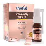 Dynavit Vitamin D3 1000 IU İçeren 20 ml Sprey