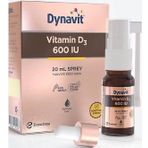 Dynavit Vitamin D3 600 IU İçeren 10 ml Sprey