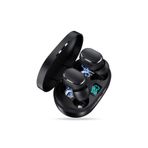 Dynego Bluetooth Kulaklık Suya Dayanıklı Akıllı Dijital Ekran Kablosuz Bluetooth Kulaklık Stereo