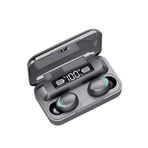 Dynego F9 Bluetooth Kulaklık 2000 Mah Powerbank Su Geçirmez Sporcu Kulaklığı Siyah