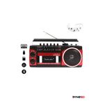 Dynego Nostalji Kaset Çalar Radyo Bluetooth Hoparlör Fm Radyo Sd Kart Usb Ses Kayıt Yüksek Ses