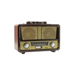Dynego Nostaljik Radyo Ahşap Görünümlü Bluetooth Fm