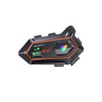 Dynego Y20 2X Motosiklet Kask Kulaklık Intercom Işıklı Motorsiklet Interkom