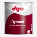 Dyo 2,5 lt Dyomat Beyaz Dekorasyon Boyası