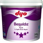 Dyo Beşyıldız 20 kg Beyaz Plastik İç Cephe Boyası