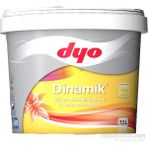 Dyo Dinamik 7.5 lt Yeni Fildişi Silikonlu İpek Mat İç Cephe Boyası