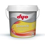 Dyo Dinamik Ipek Mat Tam Silinebilir Iç Cephe Boyası - Andezit 15 - 7.5 LT