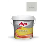 Dyo Dinamik Silikonlu Silinebilir İpek Mat 15 lt Renk: Buz Gümüşü KOD:7565 İç Cephe Duvar Boyası