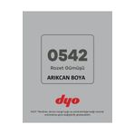 Dyo Dinamik Silikonlu Silinebilir Ipek Mat Iç Cephe Duvar Boyası 0542 Rozet Gümüşü 2.5/7.5/15 Lt
