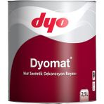 Dyo Dyomat 0.75 lt Beyaz Mat Dekorasyon Boyası