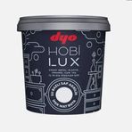 Dyo Hobilux Rozet Gümüşü 0.4 lt Su Bazlı Saf Akrilik Boya