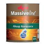 Dyo Massiveline Su Bazlı 2.5 lt Açık Meşe Ahşap Koruyucu