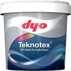 Dyo Teknotex PTFE Katkılı 15 Litre Açık Krem Dış Cephe Duvar Boyası