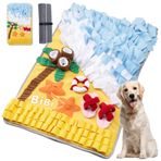 DyPinYise Büyük Köpekler için Enfiye Matı Kediler için Koklama Matı, Köpek Zenginleştirme Oyuncakları, Köpek Bulmaca Oyuncakları Küçük Orta Evcil Hayvan Koklama Matı Büyük Cins