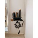 Dyson Airwrap Multistyler ile Uyumlu Düzenleyici Saç Şekillendirici Standı / Duvara Monte - Siyah