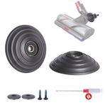 Dyson Outsize V11 V15 Gen5 Cyclone V10 Hayvan Elektrikli Süpürge 100W Yüksek Torklu Temizleyici Kafa Tekerlekleri Yedek Parçaları, 970100-05 969331-01 Ek Parçası için Yükseltilmiş Bilyalı Tekerlek