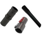 Dyson SV10, SV11, SV12, SV22, V10, V11, V15, V6, V7, V8 Süpürge Modelleriyle Uyumlu Dar Aralık Ucu