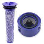Dyson Uyumlu Dc58-dc59-dc61-dc62 Dik Süpürge Hepa Filtre Seti