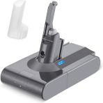 Dyson V8 SV10 Ile Uyumlu Süpürge Bataryası 4000 Mah Yüksek Kapasite, Yüksek Performans Uzun Ku