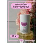 DYVORA COSMETICS Spf 50 Ton Eşitleyici Pembe Saten Bitişli Stick Güneş Kremi 35 gr