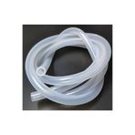DYZER Alman Wacker Gıda Sınıfı Şeffaf Silikon Hortum 3X6 (1 metre) (İç Çap: 3mm Dış Çap: 6mm)