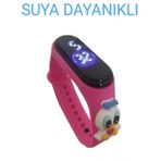 Dzc Kuzenler Avm Dıjıtal Dokunmatık Led Ekran Su Gecırmez Fıgurlu Cocuk Kol Saat Slıkon (Akıllı Degıller)